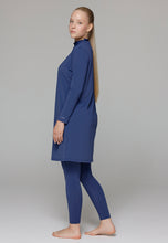 Load image into Gallery viewer, South - Covered - Knee length - Marine Blue