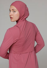 Load image into Gallery viewer, Headcover - Sleeveless - Swim-Hijab Top - Renaissance Rose