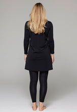 Load image into Gallery viewer, South - Covered - Knee length - Black