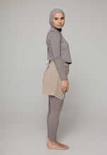 Load image into Gallery viewer, Headcover - Sleeveless - Swim-Hijab top - Ash Brown