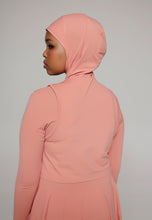 Load image into Gallery viewer, Headcover - Sleeveless - Swim-Hijab top - Salmon