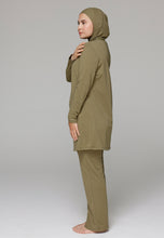 Load image into Gallery viewer, South - Covered - Wide Swim-Trousers - Army Green