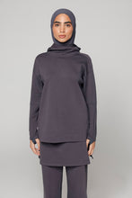 Load image into Gallery viewer, Activewear - Oversized - Hijab-Hoodie - Dark Grey