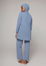 Load image into Gallery viewer, South - Covered - Wide - Swim-Trousers - Serenity Blue