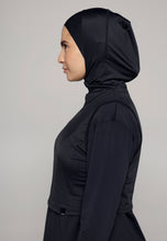 Load image into Gallery viewer, Headcover - Sleeveless - Swim-Hijab Top - Black