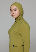 Load image into Gallery viewer, Headcover - Sleeveless - Swim-Hijab Top - Crocodile