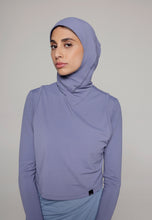 Load image into Gallery viewer, Headcover - Sleeveless - Swim-Hijab Top - Stone Blue