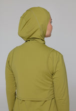 Load image into Gallery viewer, Headcover - Sleeveless - Swim-Hijab Top - Crocodile