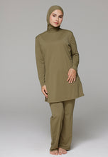 Load image into Gallery viewer, South - Covered - Wide Swim-Trousers - Army Green