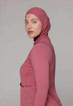 Load image into Gallery viewer, Headcover - Sleeveless - Swim-Hijab Top - Renaissance Rose