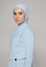 Load image into Gallery viewer, Headcover - Sleeveless Swim-Hijab Top - Baby Blue