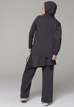 Load image into Gallery viewer, Activewear - Attached Skirt - Wide trouser - Dark Grey