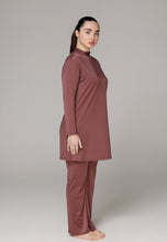 Load image into Gallery viewer, South - Covered - Wide Swim-trousers - Dark Plum