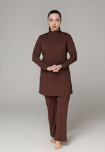 Load image into Gallery viewer, South - Covered - Wide Swim-trousers - Dark Chocolate