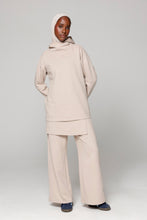 Load image into Gallery viewer, Activewear - Oversized - Hijab-Hoodie - Sand
