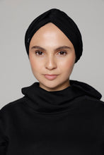 Load image into Gallery viewer, Breathable Bamboo - Active - Turban - Black