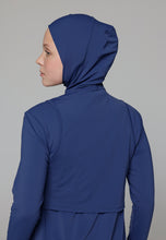 Load image into Gallery viewer, Headcover - Sleeveless - Swim-Hijab Top - Marine Blue

