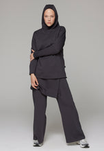 Load image into Gallery viewer, Activewear - Oversized - Hijab-Hoodie - Dark Grey
