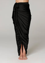Load image into Gallery viewer, Cover-up - Long Skirt - Black
