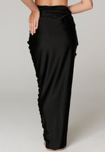 Load image into Gallery viewer, Cover-up - Long Skirt - Black

