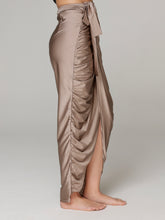 Load image into Gallery viewer, Cover-up - Long Skirt - Glitter Soft Taupe
