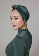 Load image into Gallery viewer, Headcover - Anti - Slip - Swim-turban - Dark Ocean
