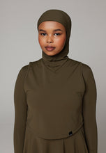 Load image into Gallery viewer, Headcover - Sleeveless - Swim-Hijab Top - Khaki
