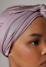 Load image into Gallery viewer, Headcover - Anti - Slip - Swim-turban - Glitter Lavender
