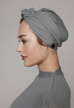 Load image into Gallery viewer, Headcover - Anti - Slip - Swim-turban - Dark Grey
