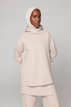 Load image into Gallery viewer, Activewear - Oversized - Hijab-Hoodie - Sand
