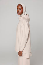 Load image into Gallery viewer, Activewear - Oversized - Hijab-Hoodie - Sand
