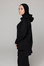 Load image into Gallery viewer, Activewear - Oversized - Hijab-Hoodie - Black
