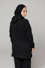 Load image into Gallery viewer, Activewear - Oversized - Hijab-Hoodie - Black
