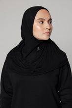 Load image into Gallery viewer, Breathable Bamboo - Active - Hijab - Black
